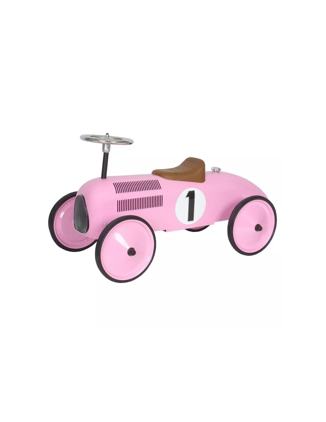 porteur voiture rose