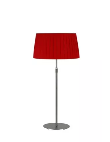 Lampe télescopique Plissée rouge - Lampes design