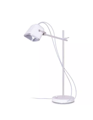 Lampe Mob blanche au look néo-rétro en métal Swabdesign