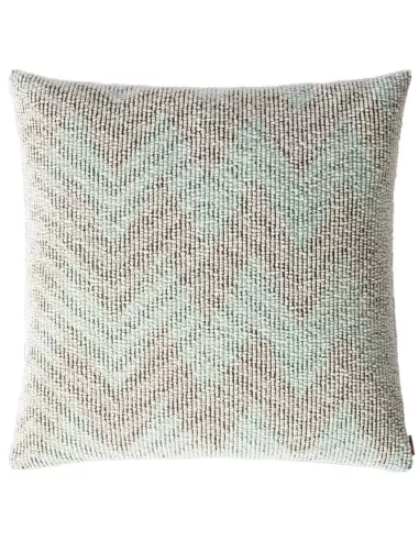 Coussin Dinamico Bouclé 174 design au motif zigzag Missoni Home